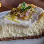 Keto Käsekuchen ohne Boden - featured image