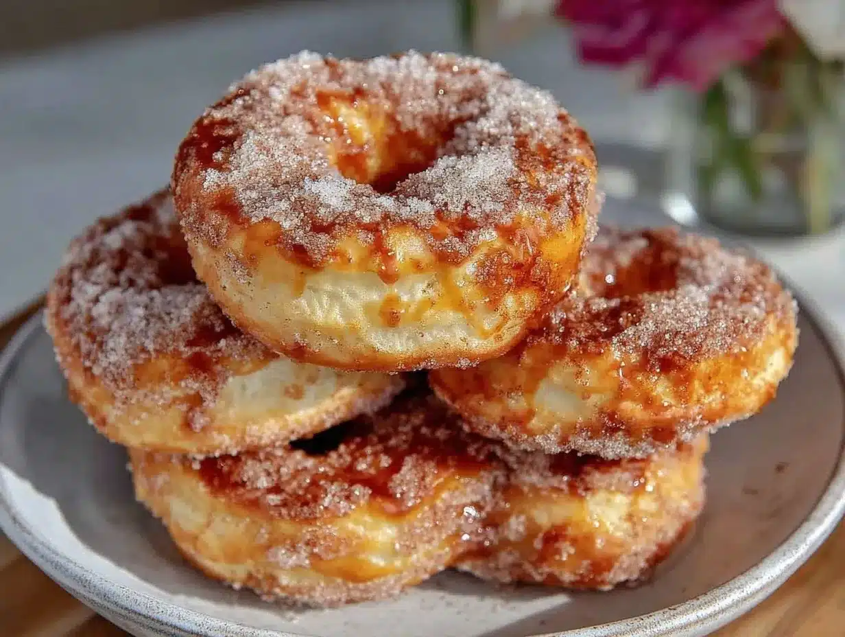 Luftige Airfryer Donuts: Zimtzucker-Rezept in 15 Min 4 Luftige Airfryer Donuts preparation steps