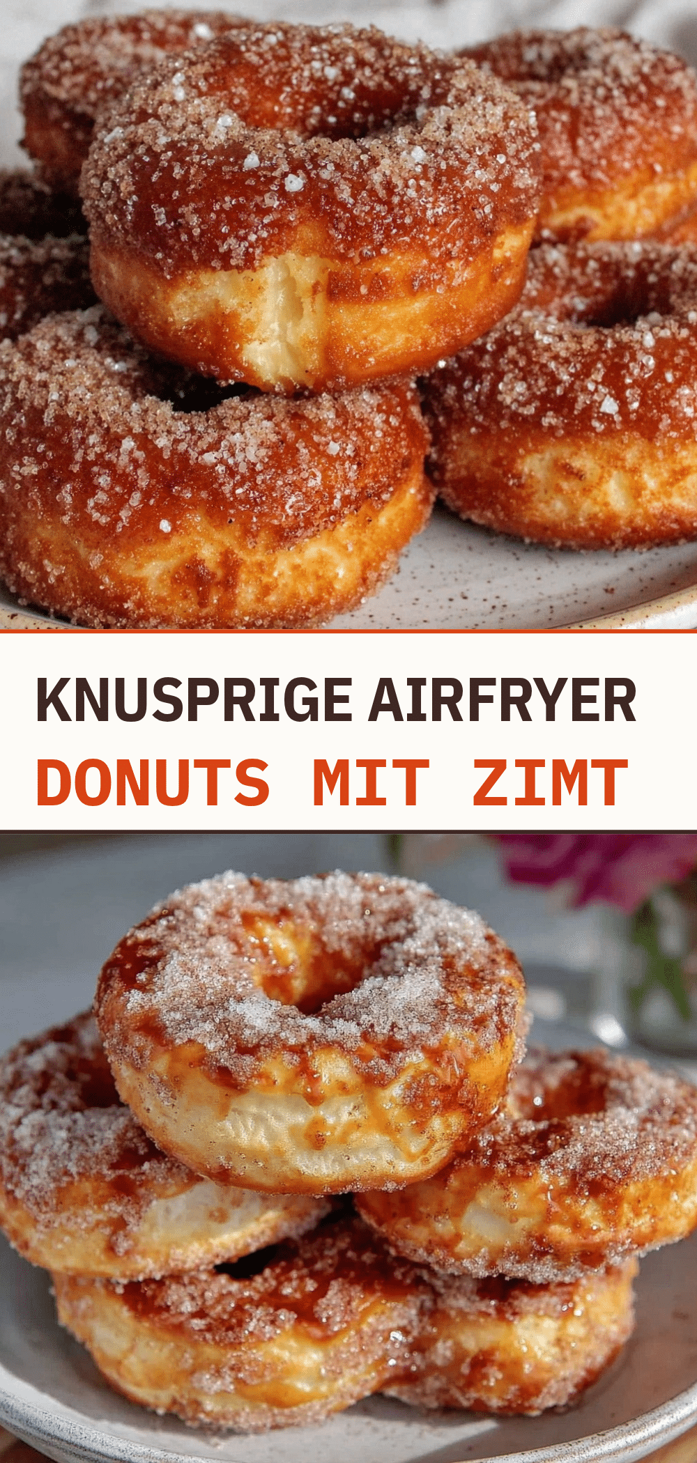 Luftige Airfryer Donuts: Zimtzucker-Rezept in 15 Min 5 Luftige Airfryer Donuts recipe
