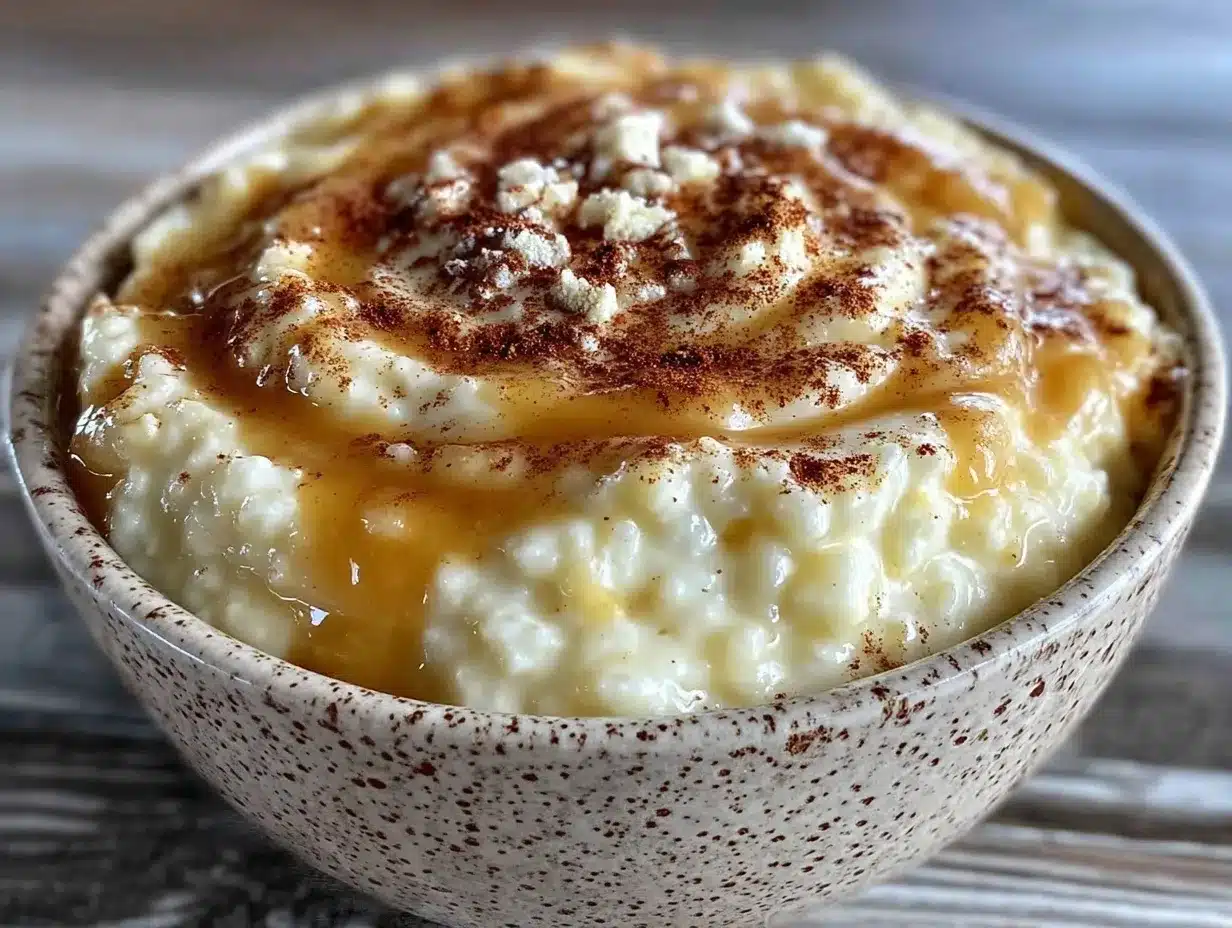 Milchreis: 20 Min One Pot, Easy Zimt Apfel 4 Milchreis preparation steps
