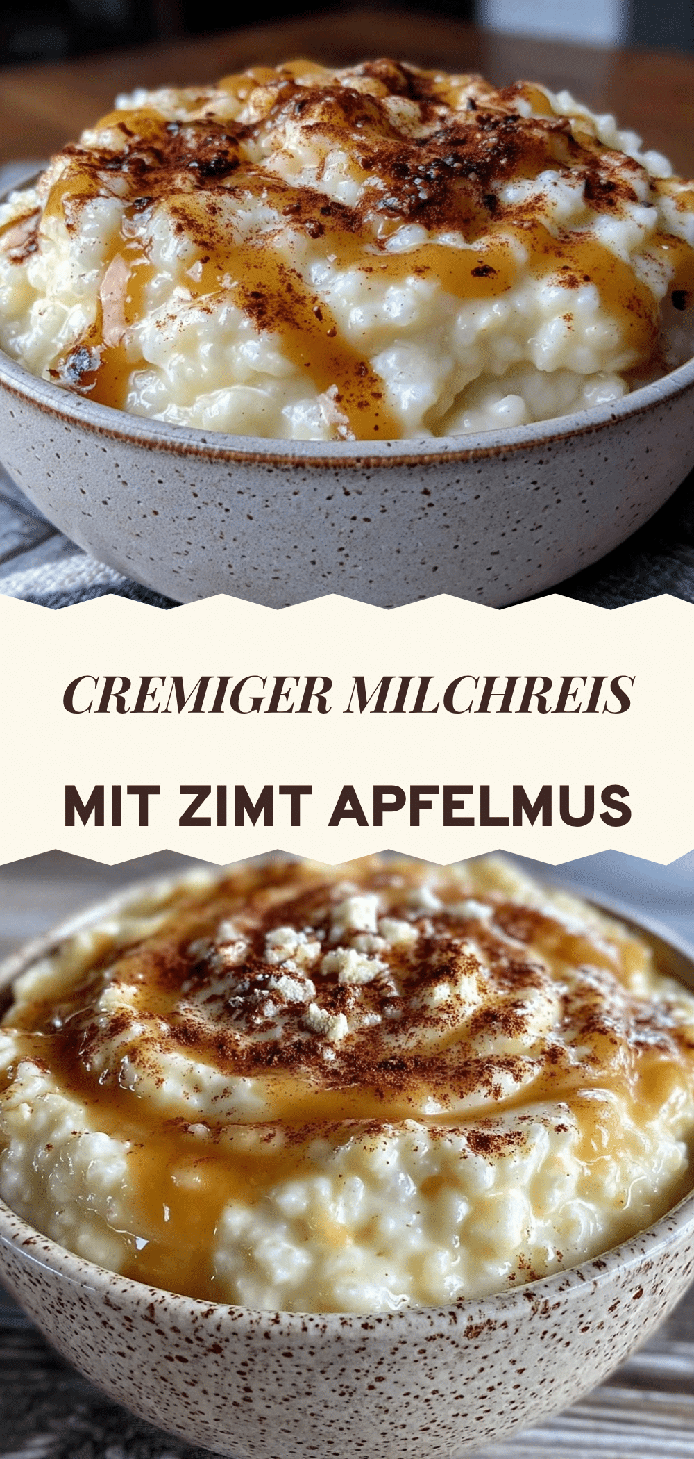 Milchreis: 20 Min One Pot, Easy Zimt Apfel 5 Milchreis recipe