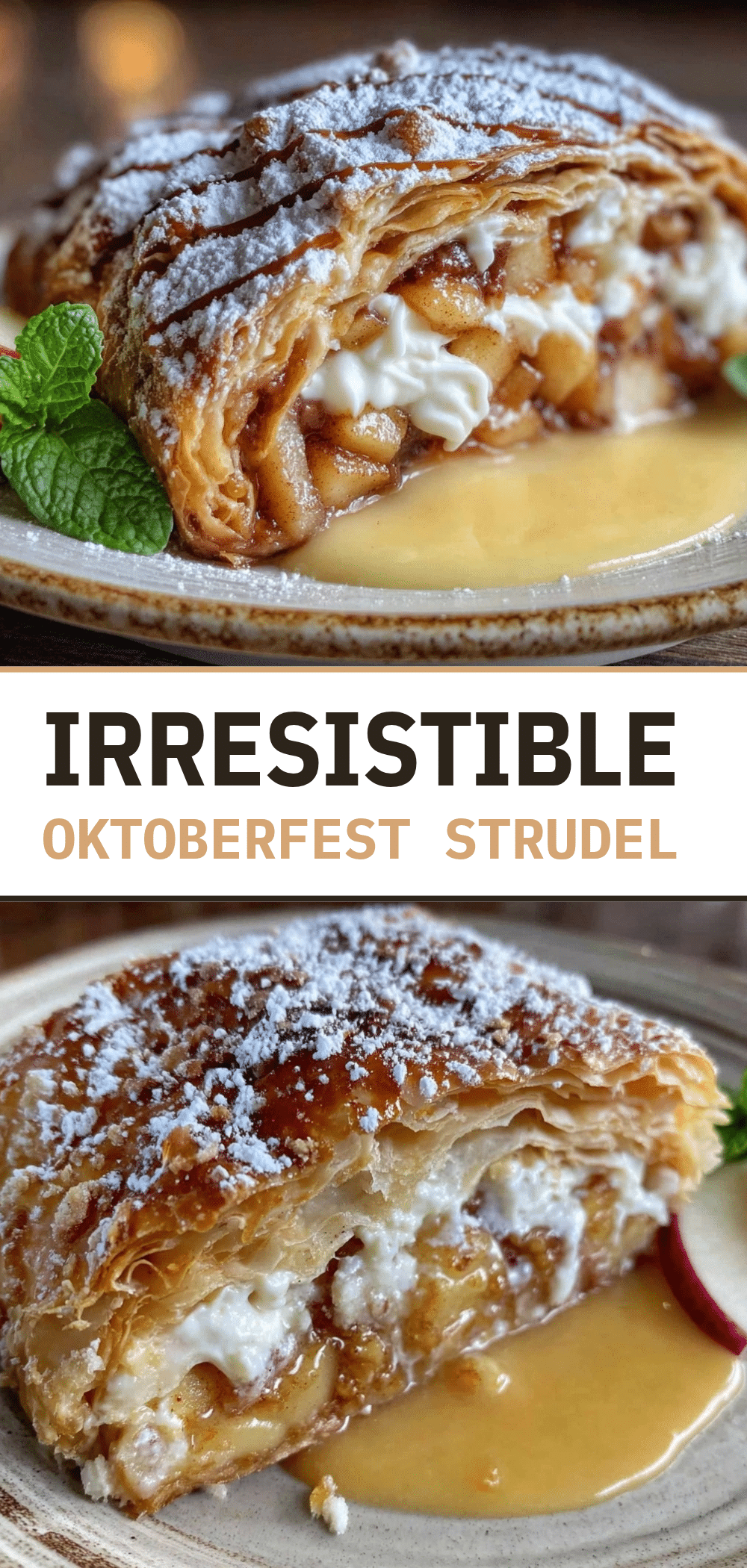 Oktoberfest Rahmstrudel: Cremig & Schnell in 30 Min 5 Oktoberfest Rahmstrudel recipe