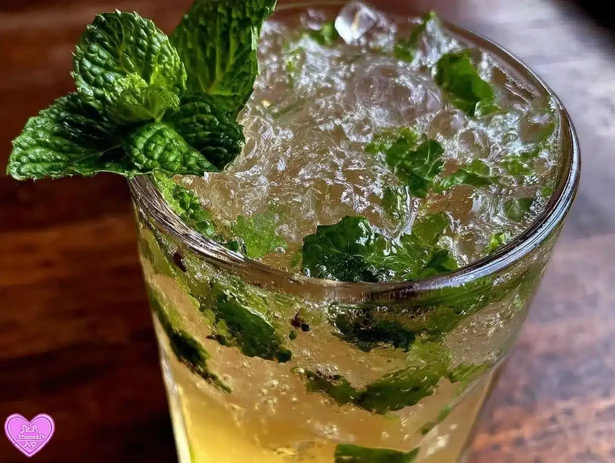 Oktoberfest Zitronenlimonade mit Minze: 3-Zutaten Sommer-Erfrischung 4 Oktoberfest Zitronenlimonade mit Minze preparation steps