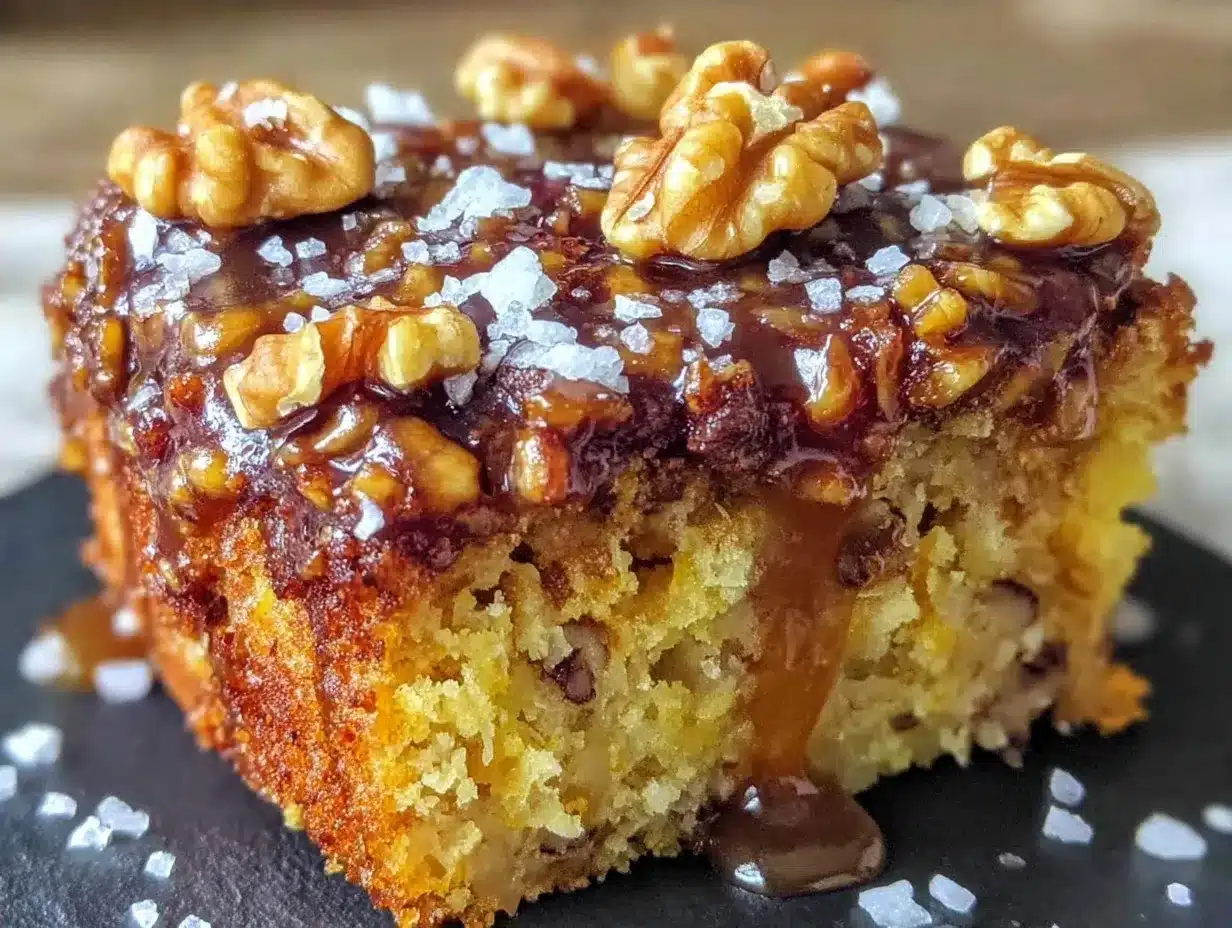 Omas Nusskuchen mit Karamellglasur: Das 5pm-Rettungsgericht 4 Omas Nusskuchen mit Karamellglasur preparation steps