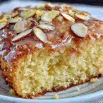 Saftiger Mandel-Zitronen Kuchen ohne Mixer - featured image