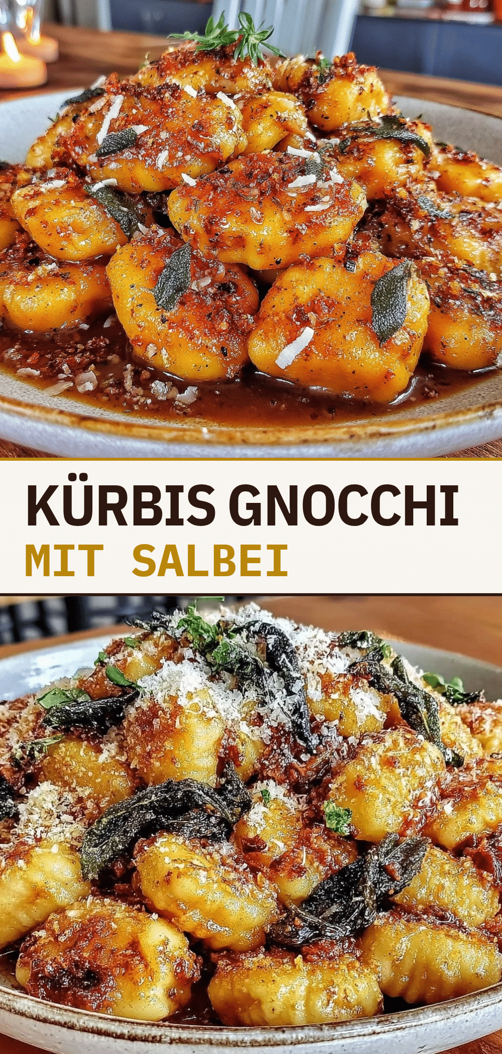 Schnelle Kürbis-Gnocchi mit Salbei: Perfekt für stressfreie Herbstabende 5 Schnelle Kürbis-Gnocchi mit Salbei recipe