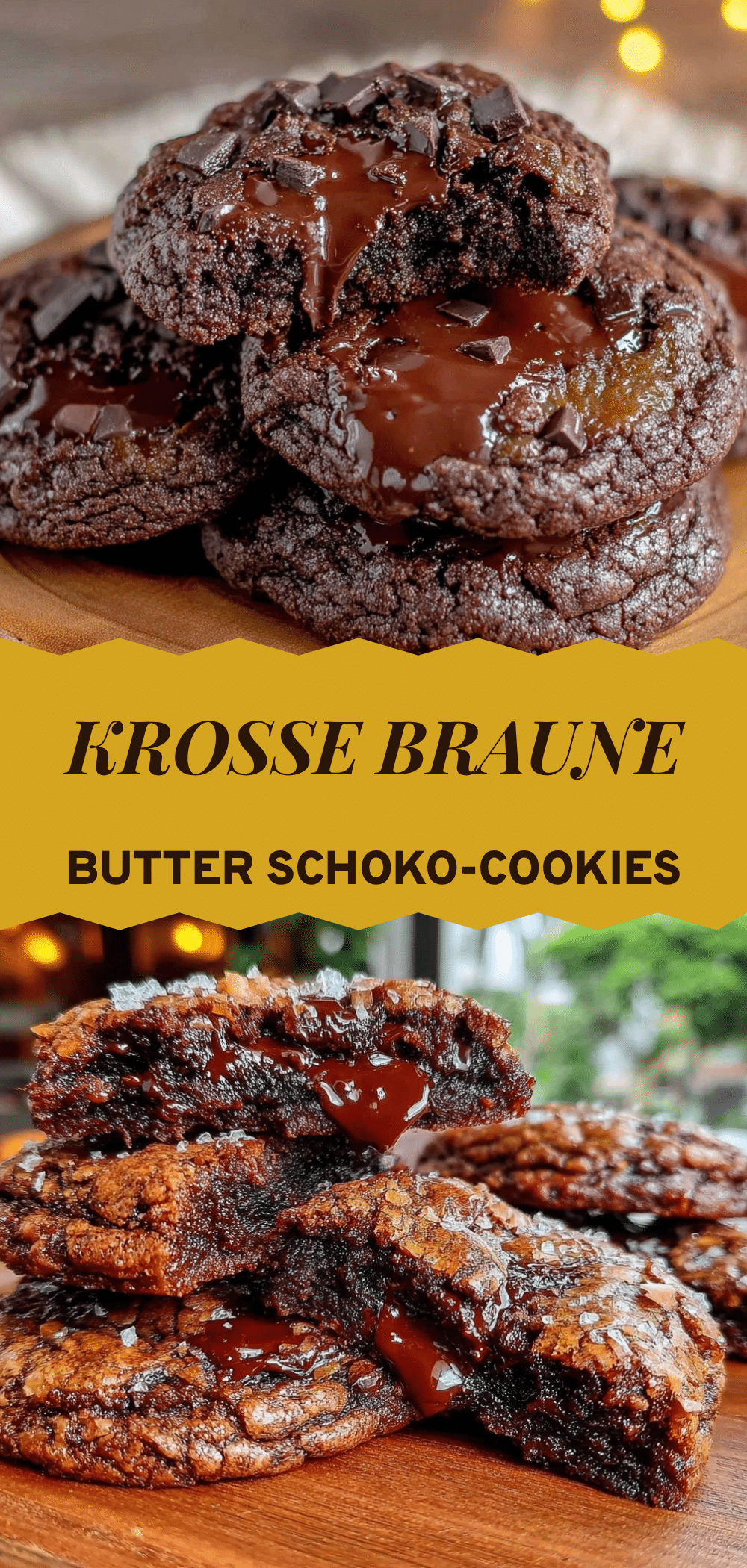 Schoko-Cookies mit brauner Butter: Easy & Saftig 5 Schoko-Cookies mit brauner Butter recipe