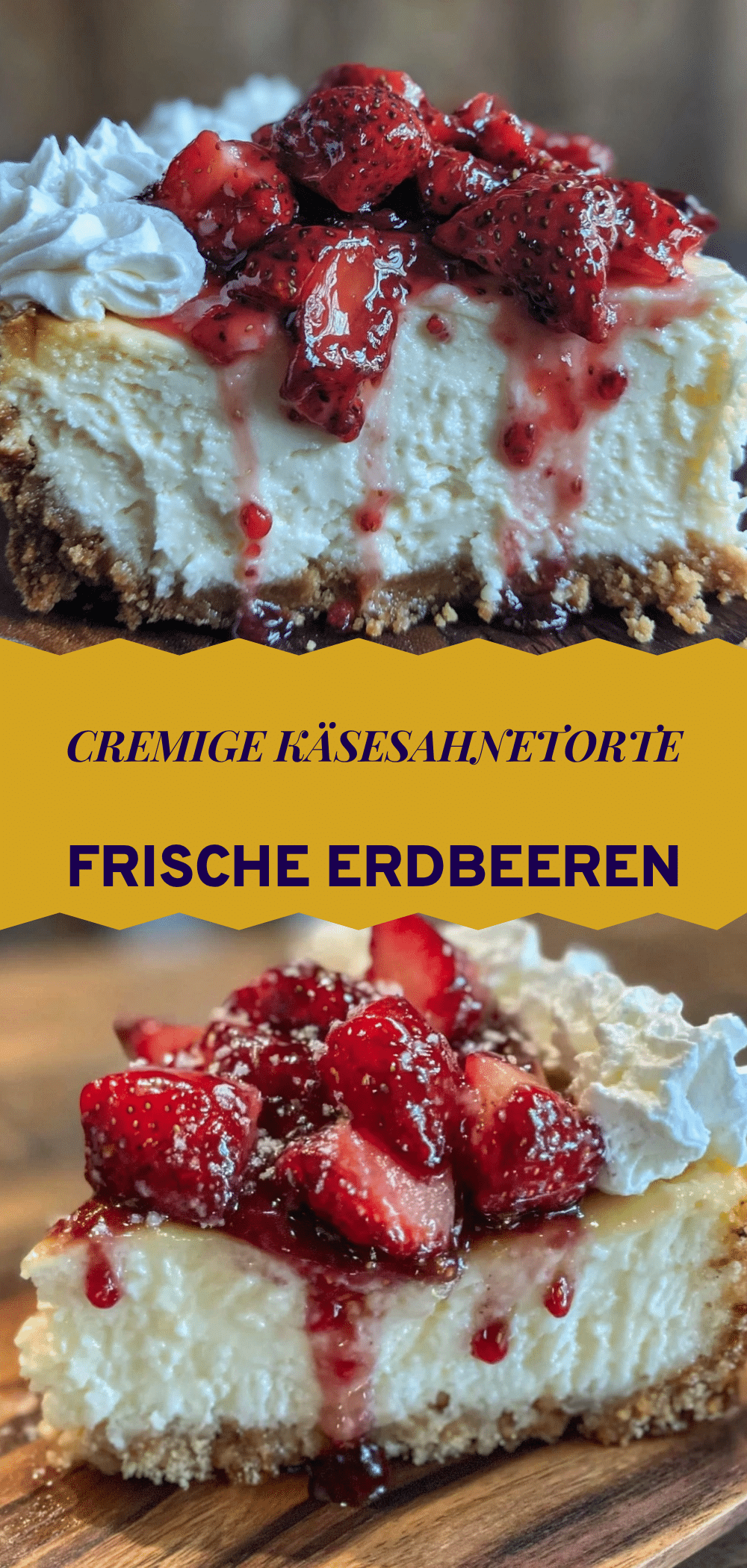 Cremige Thermomix Käsesahnetorte: 10 Min. Easy 5 Thermomix Käsesahnetorte recipe