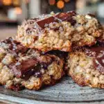 vegane Haferflocken-Cookies - featured image