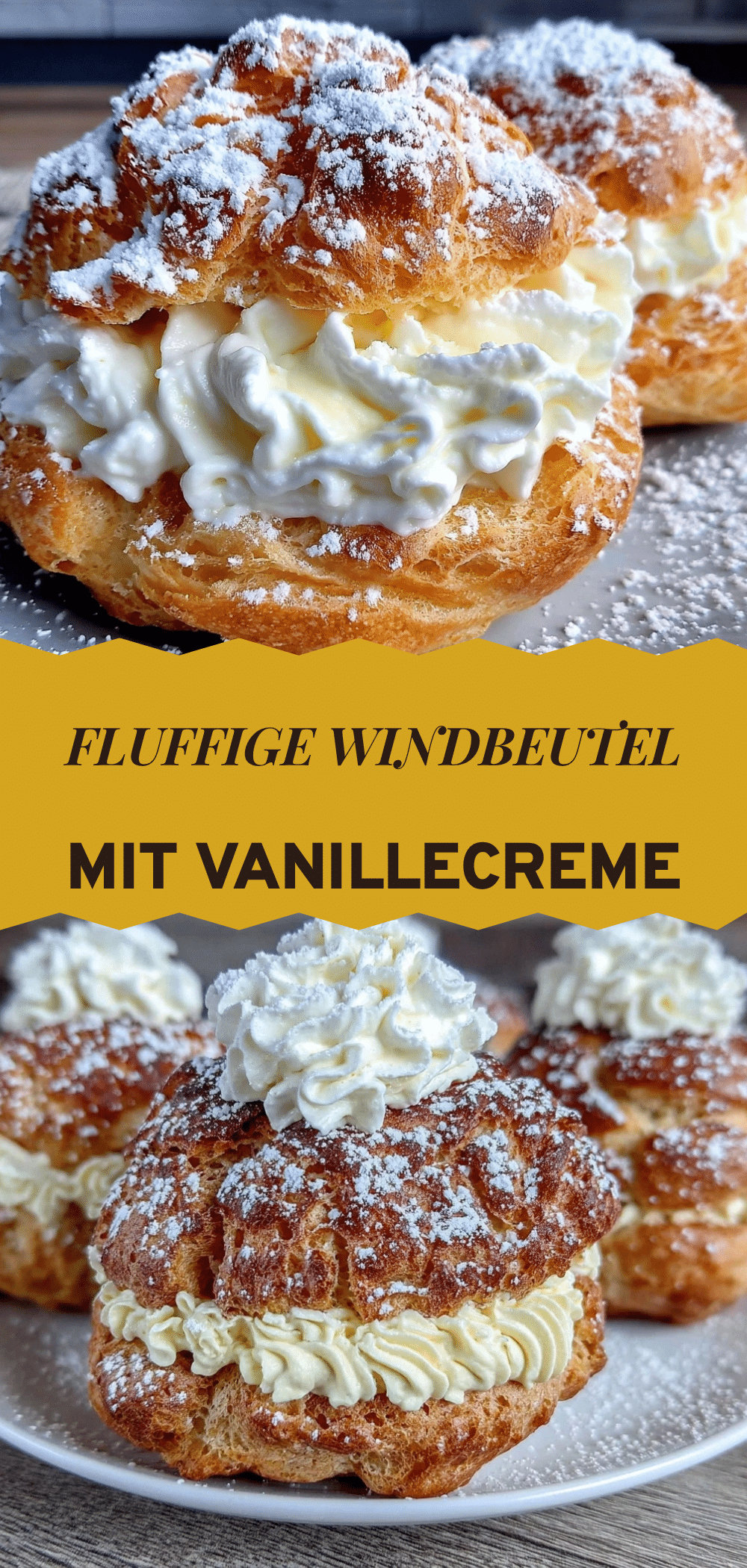 Windbeutel in 25 Min: Mein 5pm Retter 5 Windbeutel in 25 Min recipe