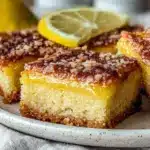 Zitronige Butterschnitten mit Mandeln - featured image