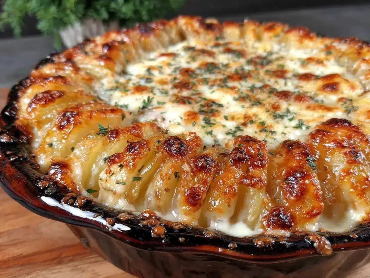 Kartoffelgratin: Das einfachste Rezept zum Perfektionieren 4 Kartoffelgratin preparation steps
