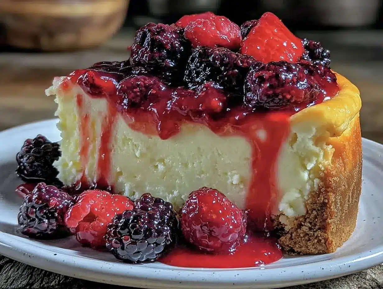 New York Cheesecake: Perfect & luftig ohne Risse 4 New York Cheesecake preparation steps