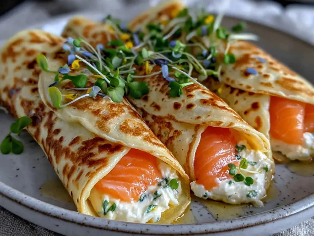 Startseite 4 Räucherlachs Pfannkuchen - featured image