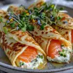 Räucherlachs Pfannkuchen - featured image