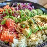 Sushi Bowl mit Lachs - featured image